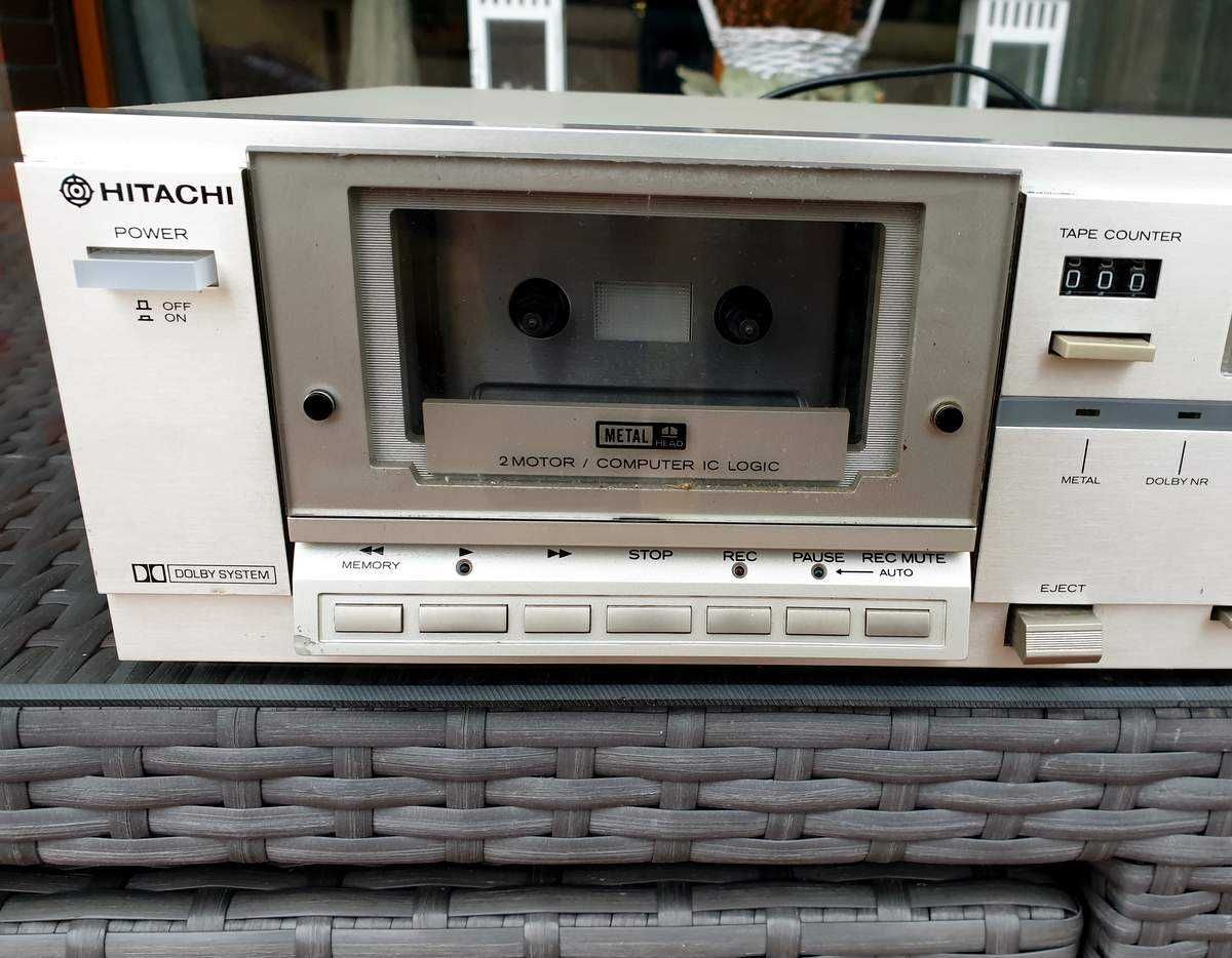 HITACHI D-85S 1980r. Vintage Magnetofon deck Japan dla kolekcjonera !