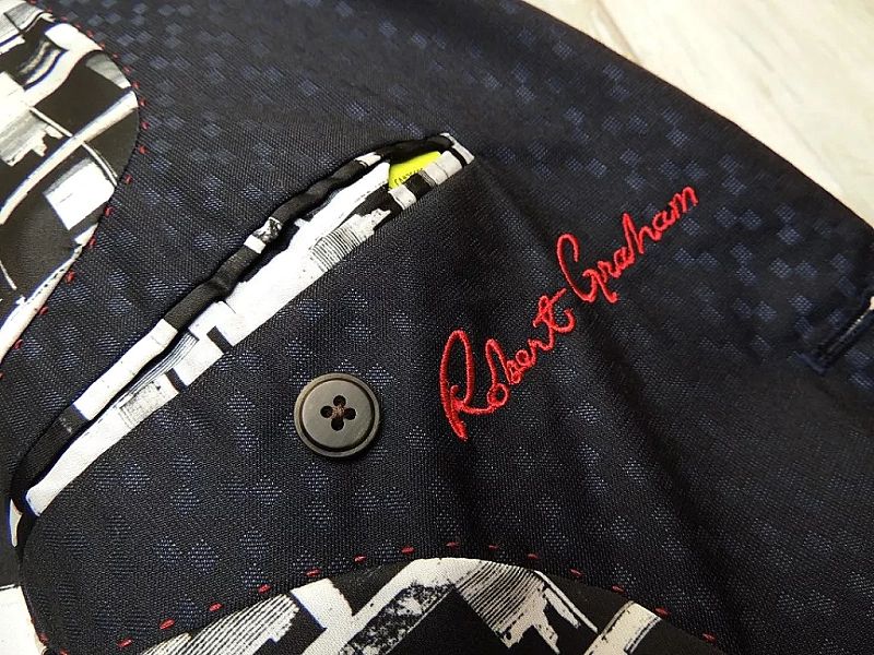 Robert Graham Slim Fit Marynarka Męska Nowy Model