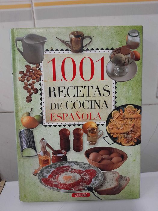 Livro de cozinha Espanhola
