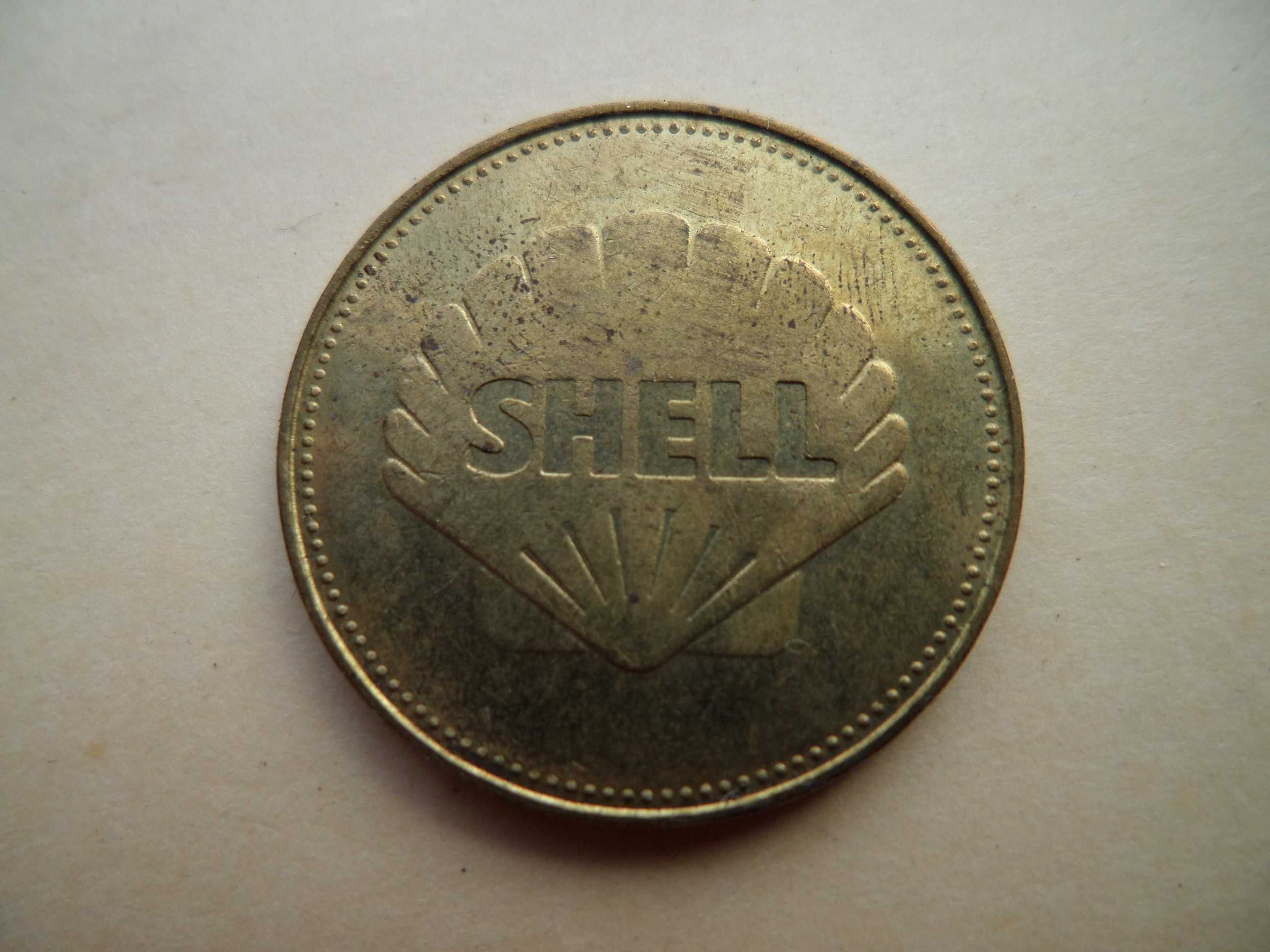 Ficha / Token  Shell ,  Gemini 8  1966