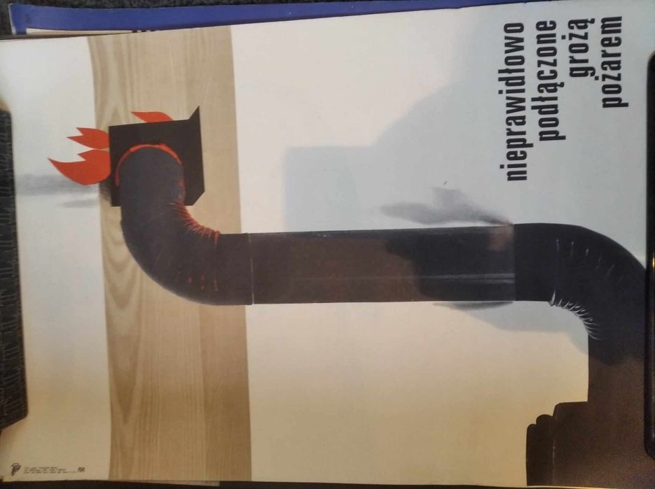 Plakaty PRL lata 76/77 wymiar 70/50 cm