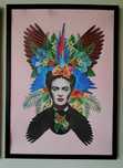Frida Kahlo obraz 73x53cm
