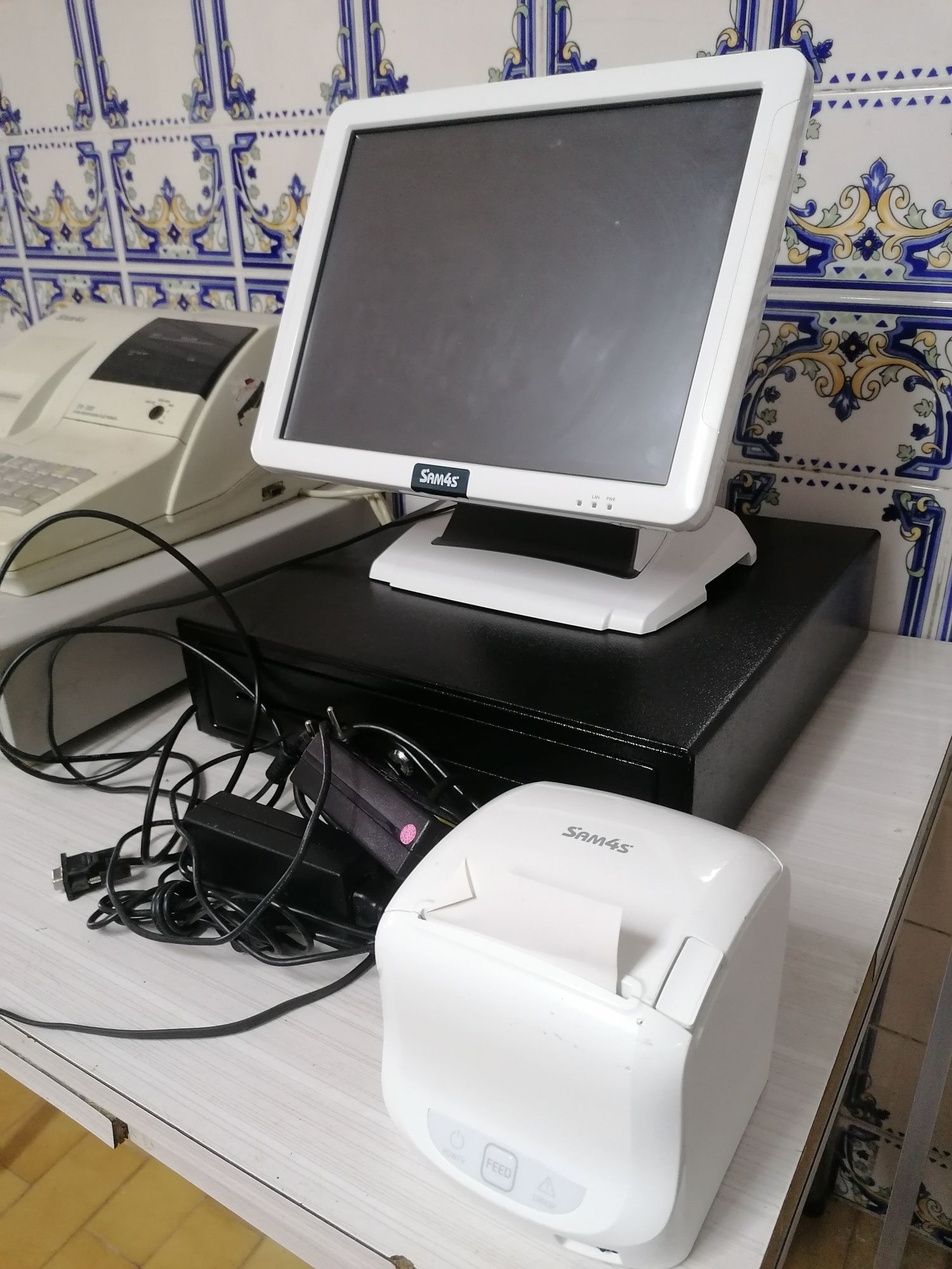 Pos SAM4S Inclui POS, impressora e gaveta