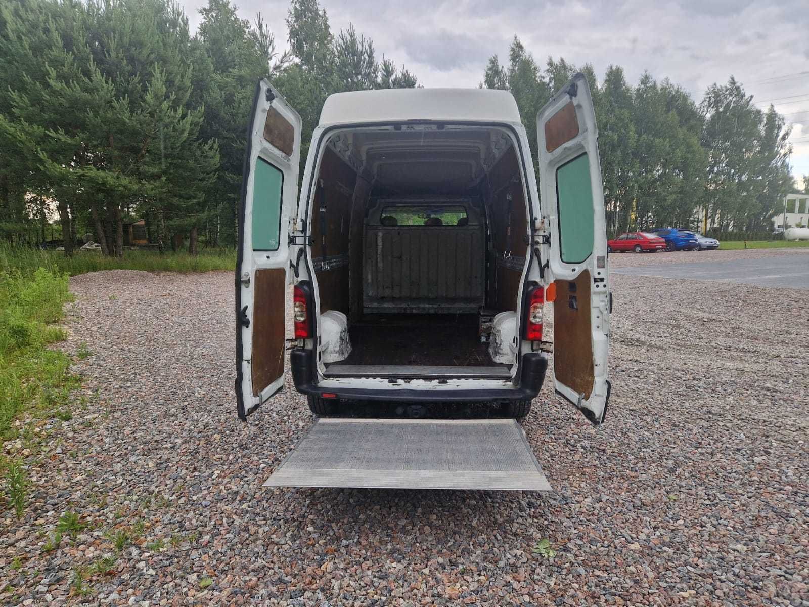 Renault Master 2 II 2.5DCI L3H3 Winda Załadowcza Hak Skrzynia 6biegowa