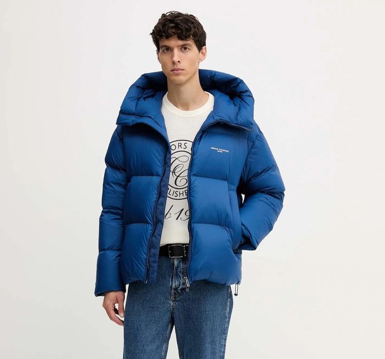 Легчайший пуховик Armani Exchange Milano розмір XL