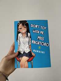Mangá don’t toy with me miss nagatoro vol.1 e 2