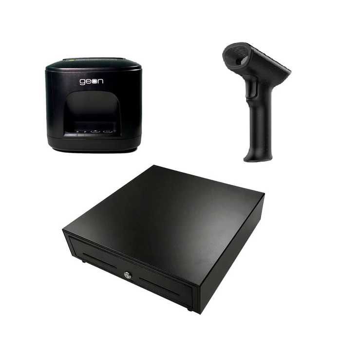 Portamonedas + Impressora de Talões + Leitor