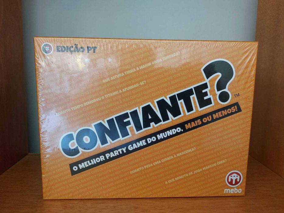 Confiante? Board Game Jogo de Tabuleiro