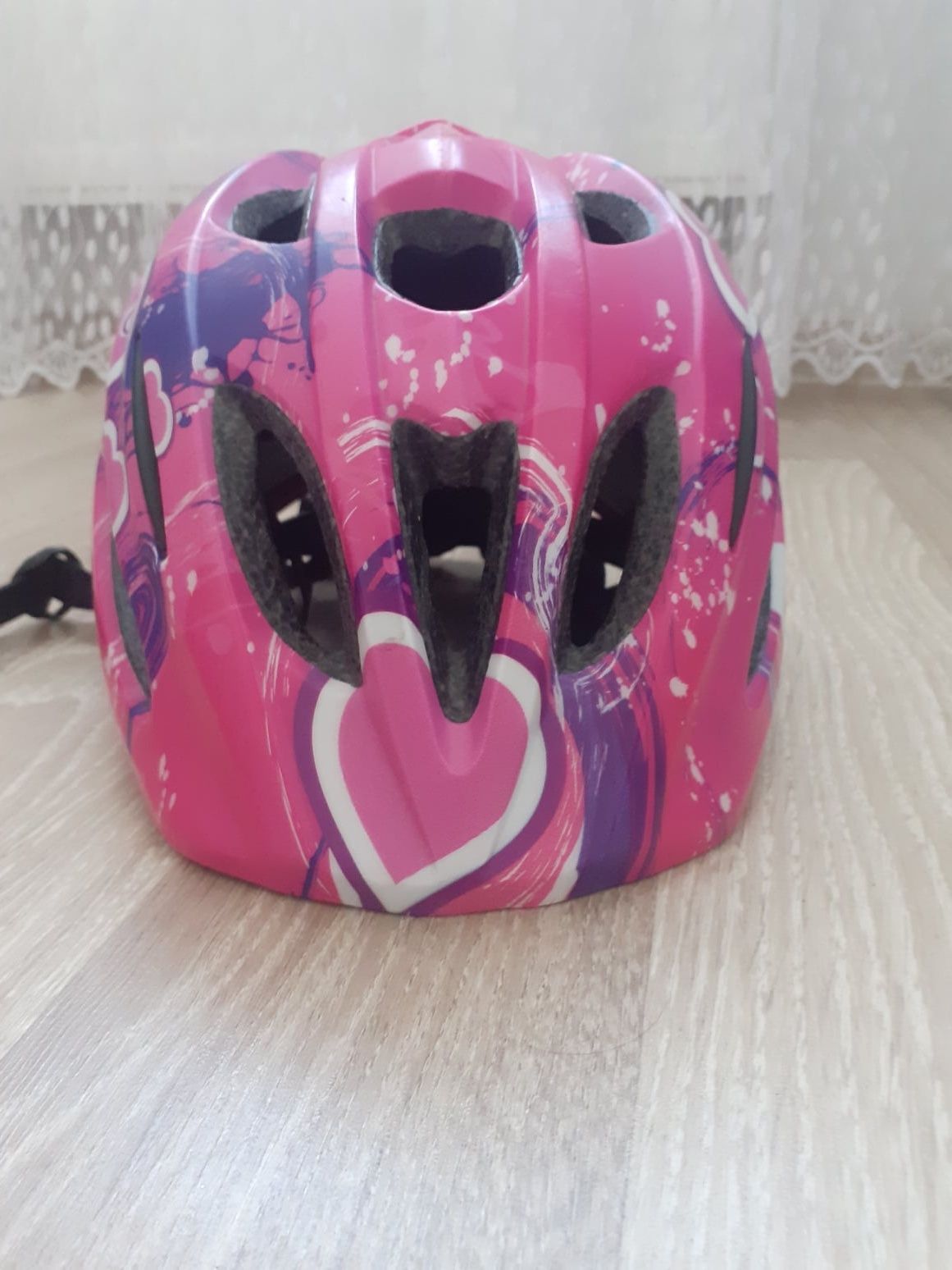 Kask rowerowy Romet, różowy rozm.S