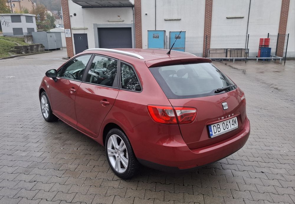 Seat Ibiza 2010r Kombi 1.4mpi Climatronic Alu Stan B.DB Zarejestrowana
