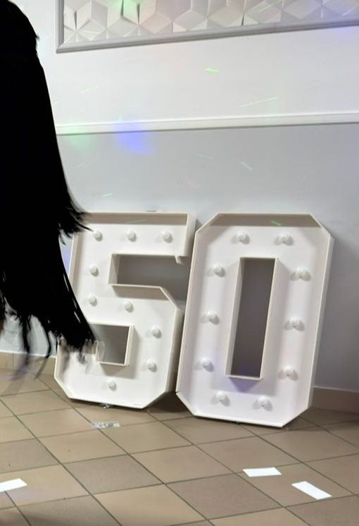 Dekoracje urodzinowe ścianka 50l