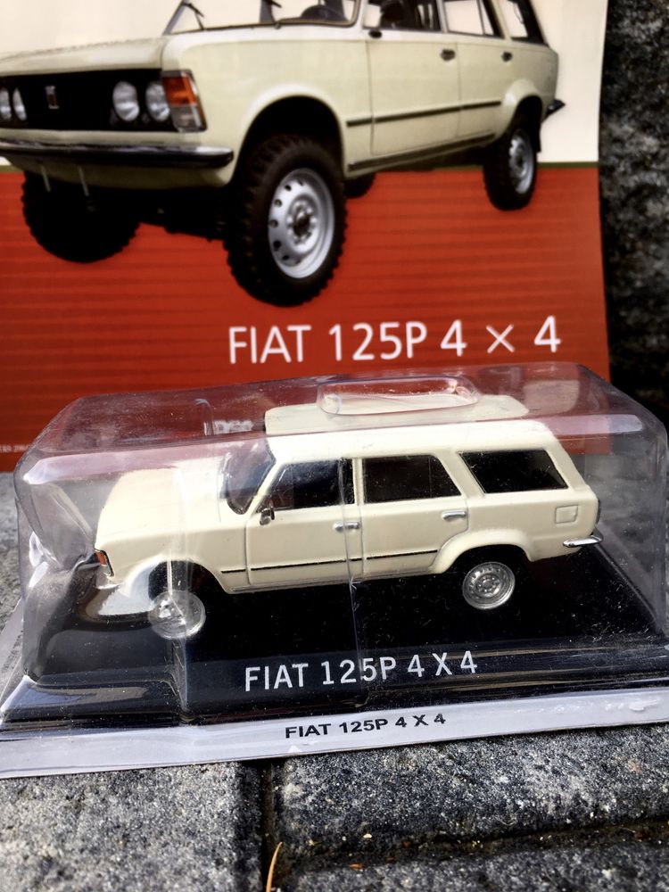 Czasopismo - FIAT 125P 4x4-auta PRL,model,autka,kolekcja