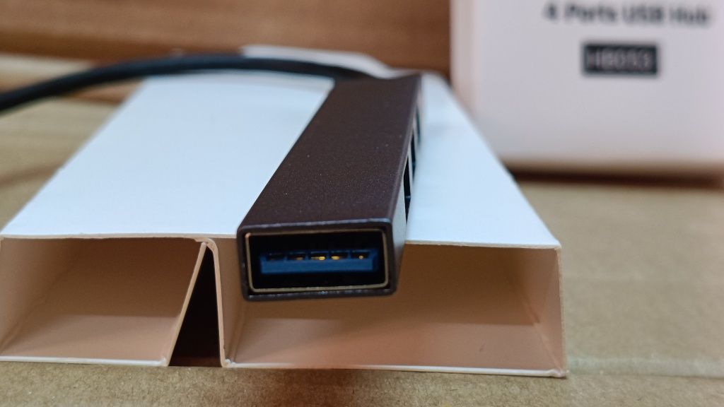 4-portowy koncentrator USB, rozgałęźnik koncentratora USB