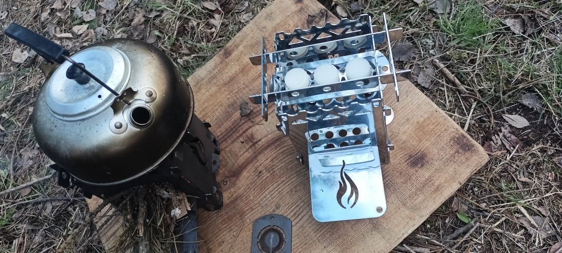 Kuchenka bushcraft campfire