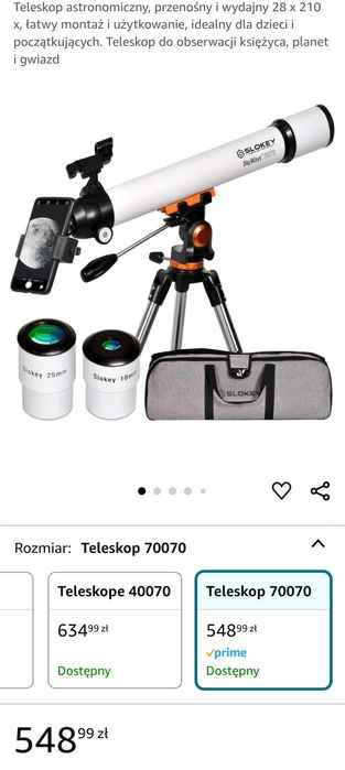 Teleskop az 70700 slokey