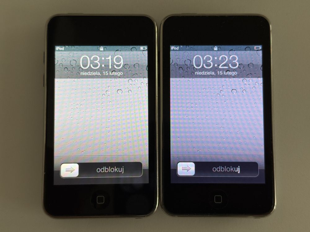 2x Apple Ipod 3g 32GB A1318