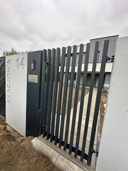 BETON architektoniczny Nowoczesny mur ogrodzeniowy L-ka betonowa