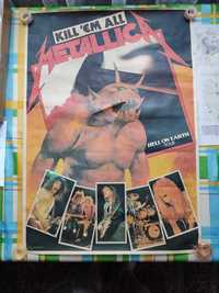 Plakat zespołu Metallica Kill 'em all Hell on earth tour