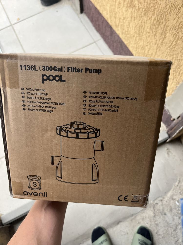 Filtr pompa basenowa nowa
