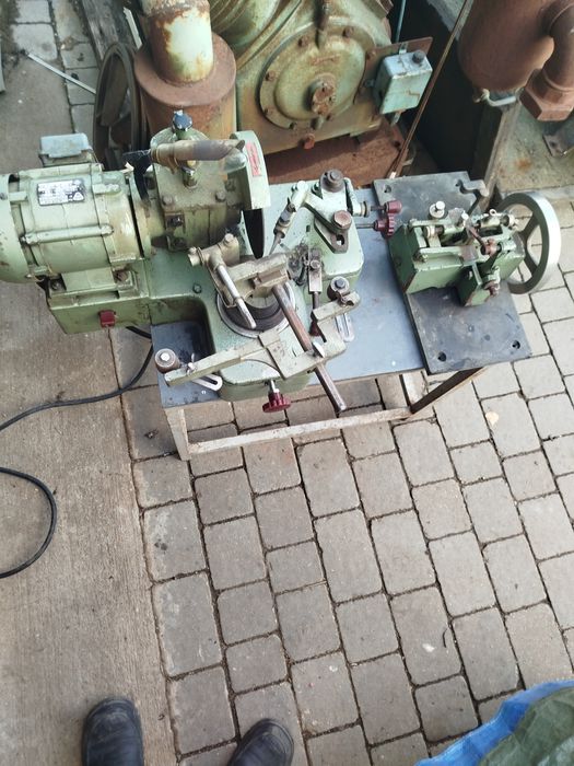 Ostrzałka pił taśmowych+rozwierak