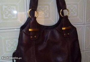 Mala vintage pele genuína  Wilsons Leather cor castanho - ÚLTIMOS DIA