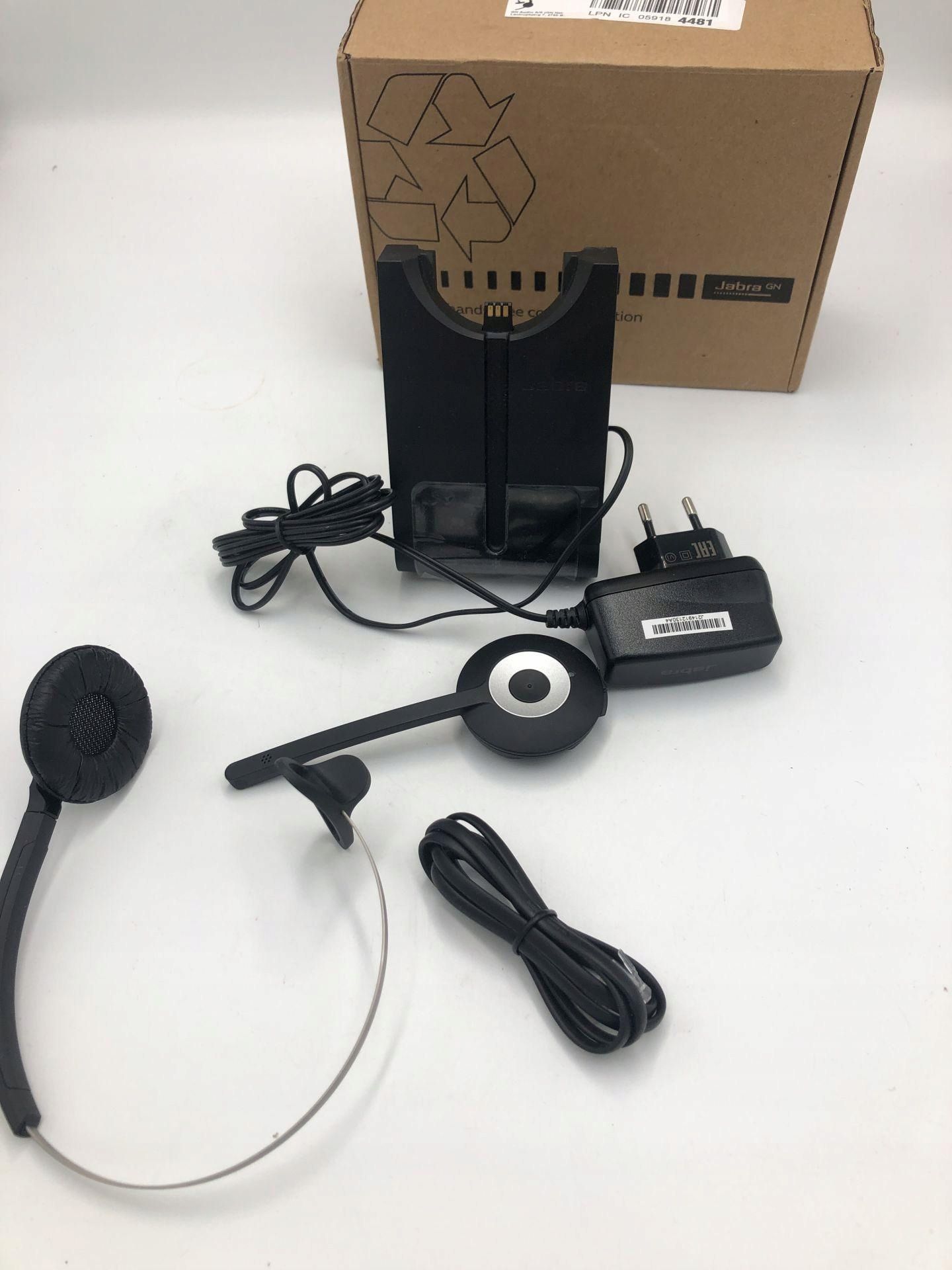 Jabra Pro 920 DECT Bezprzewodowe On-Ear Mono Headset HD Voice Czarne