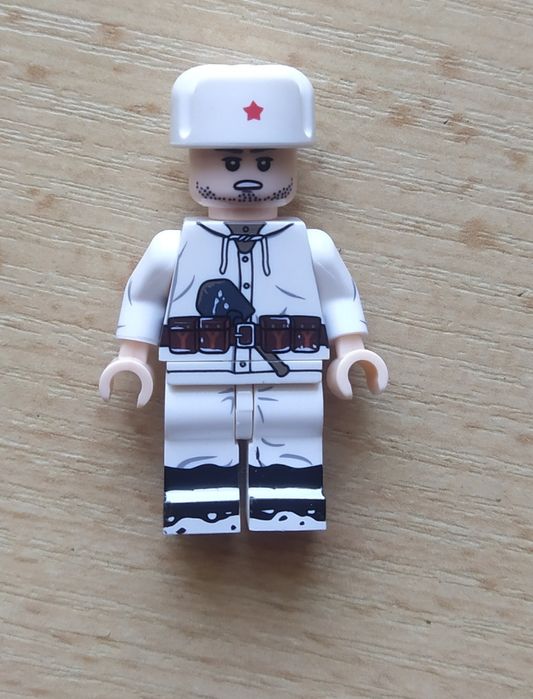 Ludziki jak LEGO żołnierzyki armia Czerwona wojsko figurki Sowieci