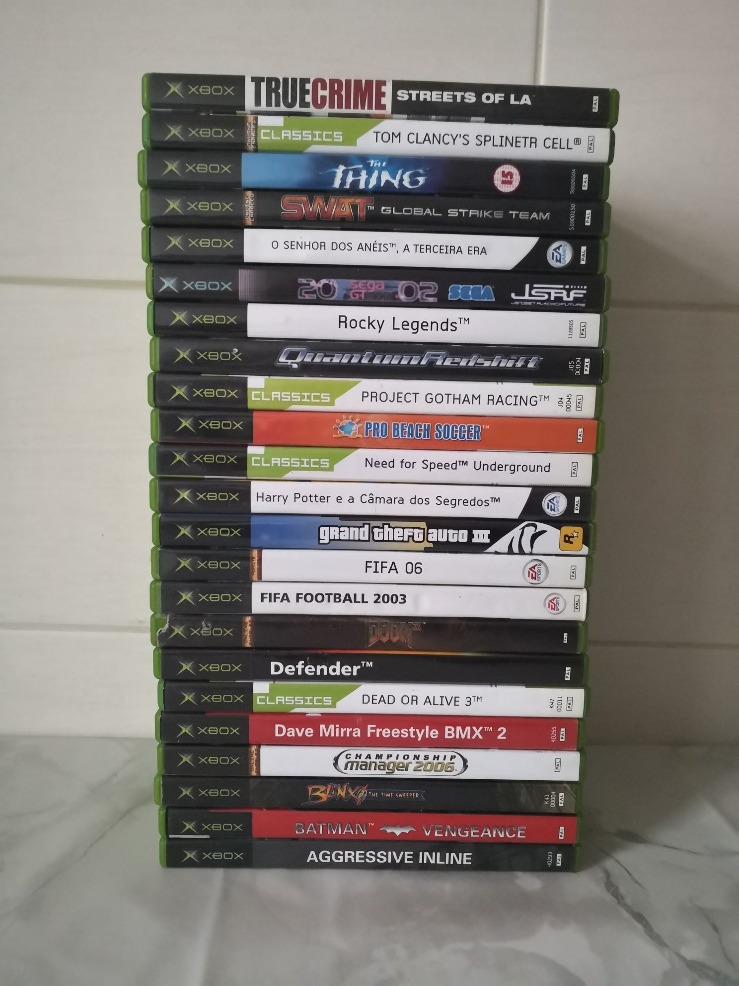 Jogos Xbox originais