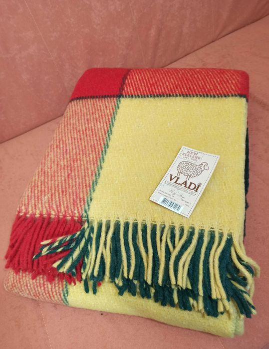 Плед шерстяной  130х185