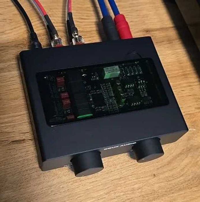 Мощный HiFi усилитель звука с фильтром ВЧ підсилювач - Douk Audio A5