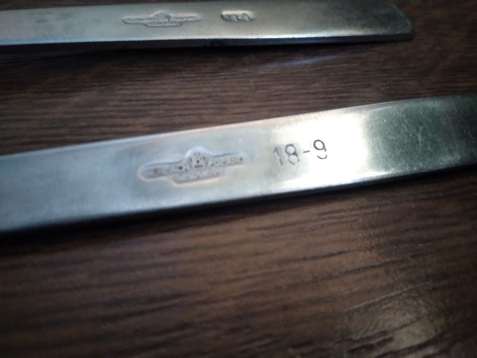 6 łyżek stołowych Gerlach wzór Róże Prl