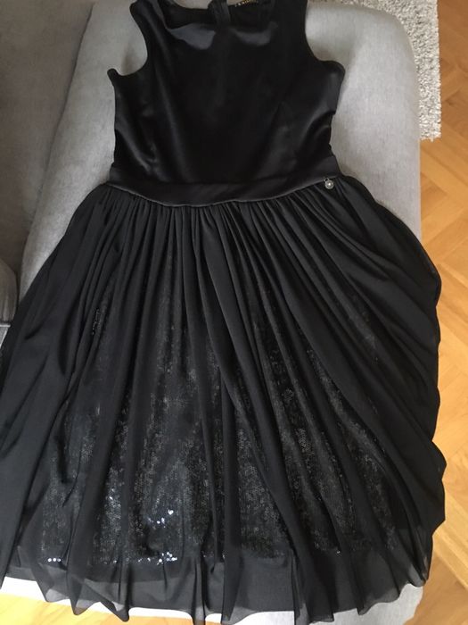 Sukienka zara massimo dutti studniowka