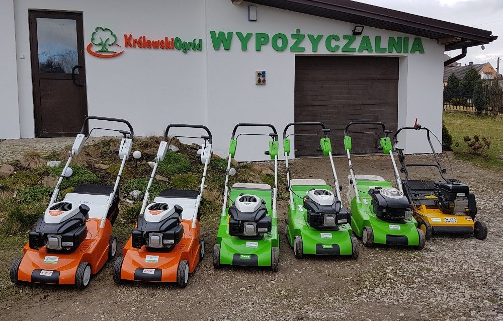 Wertykulator spalinowy Viking LB540 wynajem wypożyczalnia