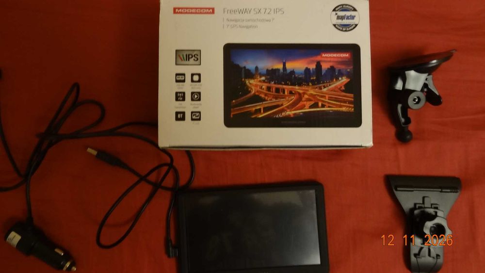 Nawigacja Modecom FreeWay 7.2 IPS  MapFactor  IGO