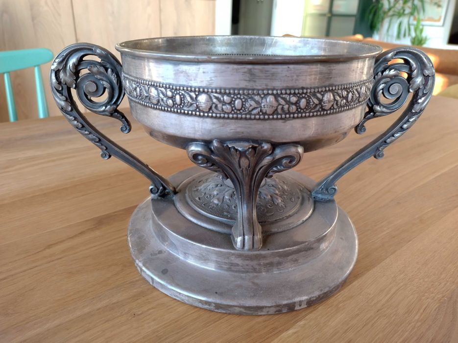 Secesyjna patera/etażera Henneberg 3773, Warszawa, XIX w.