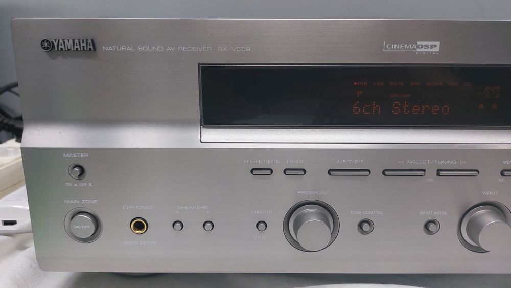 Yamaha rx v559 ресивер 5×95 ват 11 кг