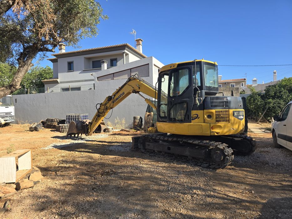 komatsu pc 88 mr ano 2008 rastos novos