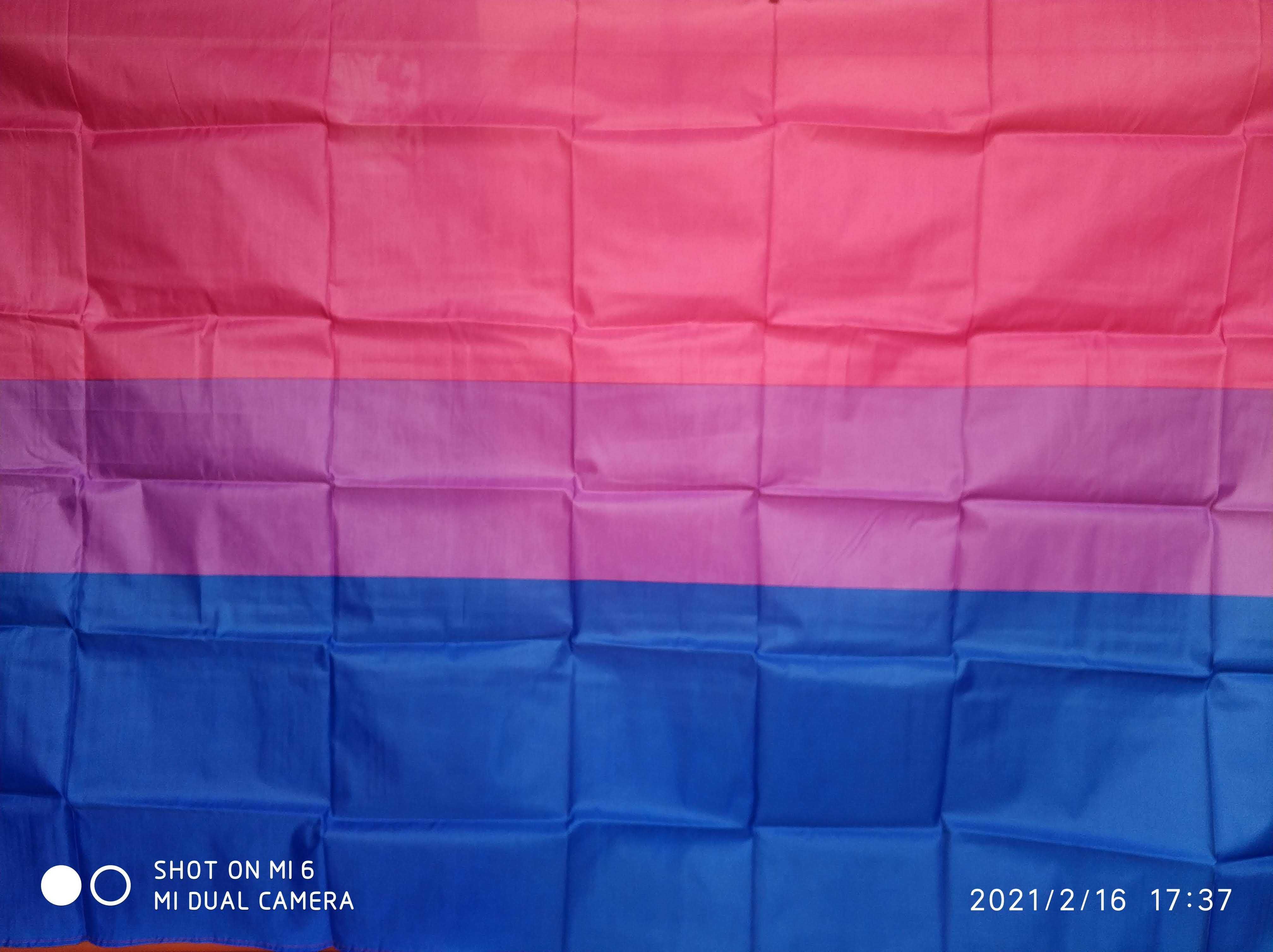 Bandeira Bissexual 150x90cm NOVA