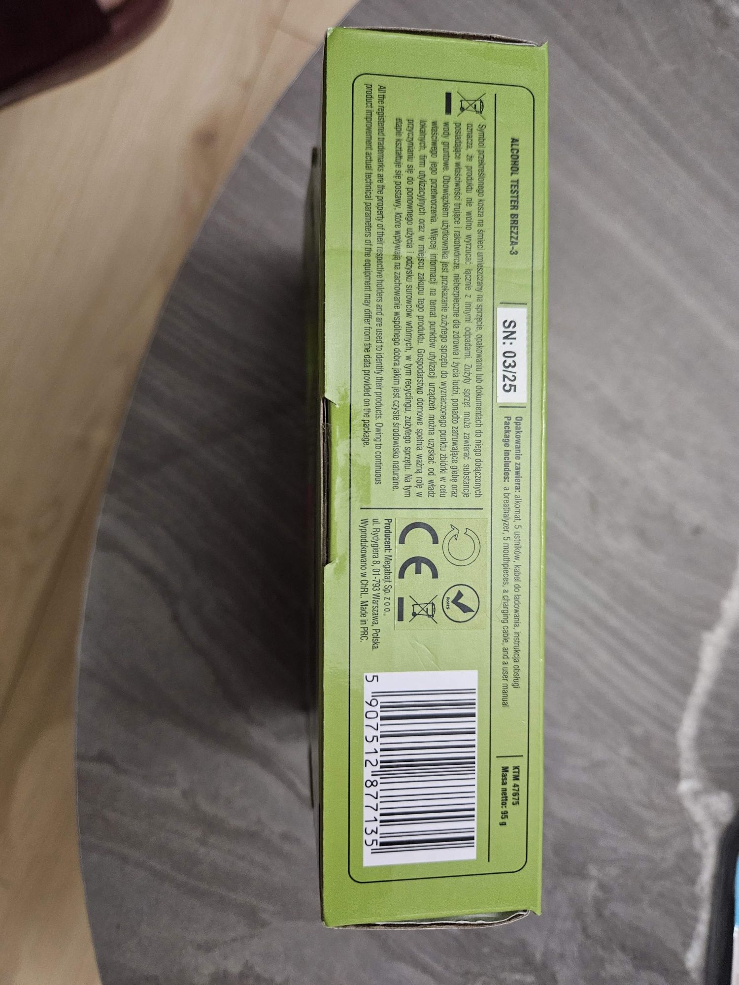 Alkomat Tracer Brezza-3