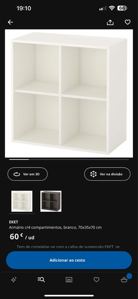 Modulo Eket ikea