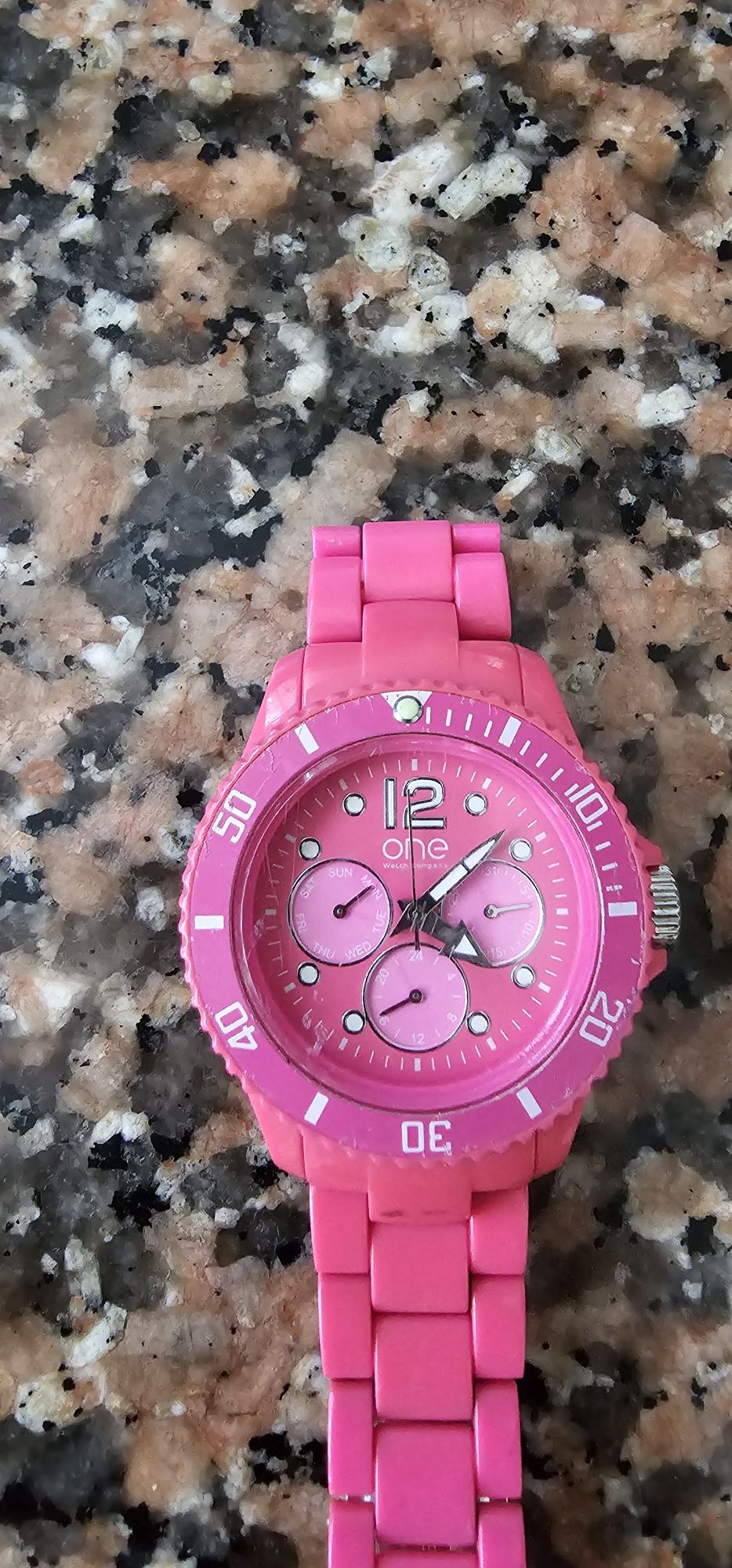 Relógio one rosa