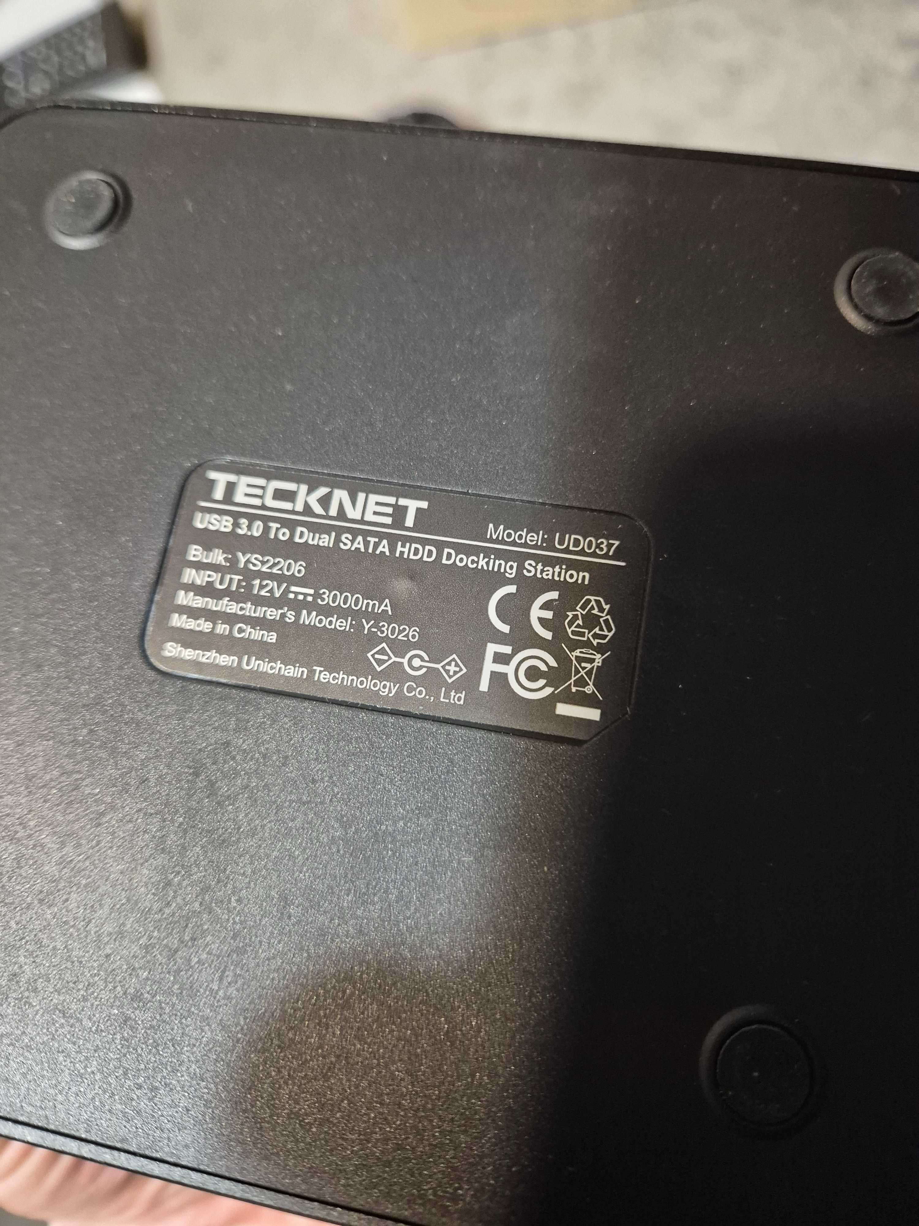 Stacja dokująca do dysków twardych TeckNet UD037 USB 3.0