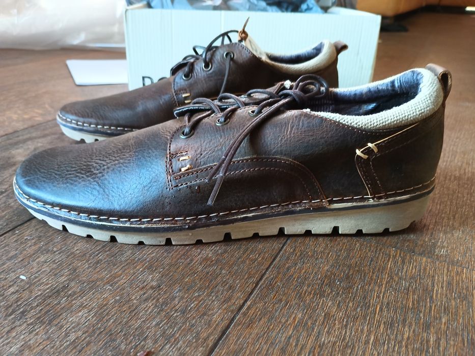 Туфли мужские кожа ROAN made in USA 44 Euro