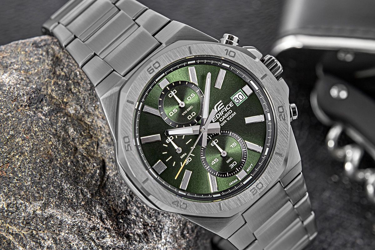 zegarek męski casio edifice efv-640dc-3avuef + box