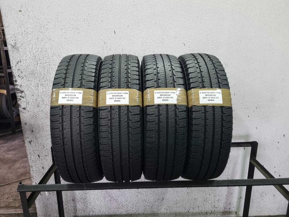 225/75/16CP 116Q Michelin Agilis Camping KOMPLET DEMO 4SZT