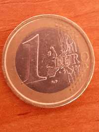 Moneta 1 euro 2002 r.Kolekcjonerska.