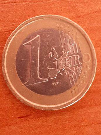 Moneta 1 euro 2002 r.Kolekcjonerska.
