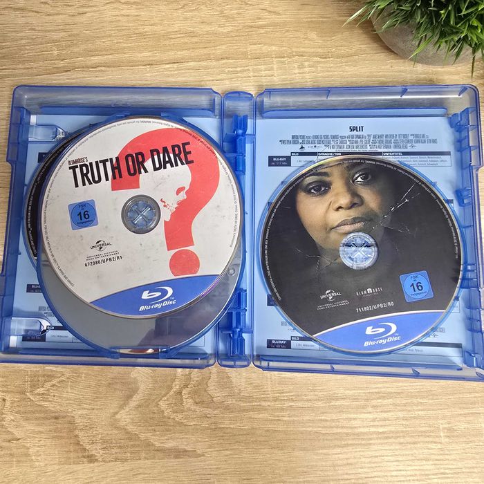 Kolekcja 10 horrorów na płytach bluray, stan idealny