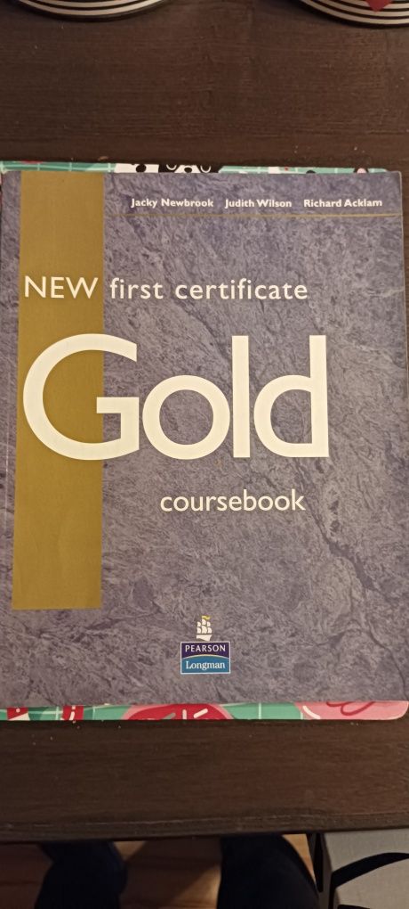 FCE Gold First Certificate Exam Pearson Longman egzamin j. angielski