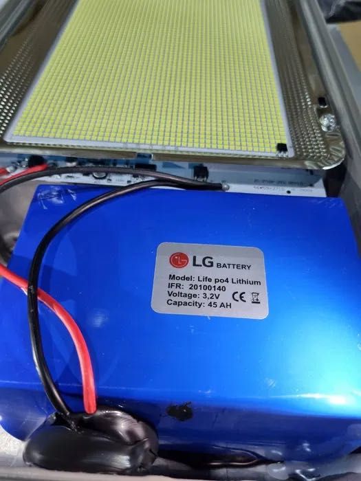 LAMPA SOLARNA 2500W Vogler PREMIUM Uliczna NOWA Technologia Bateria LG